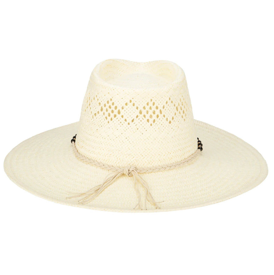 Anytime Woven Paper Fedora