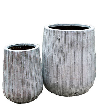 Brooklyn Tall Planter Felix White