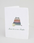 Cheers To A New Chapter Graduation Card