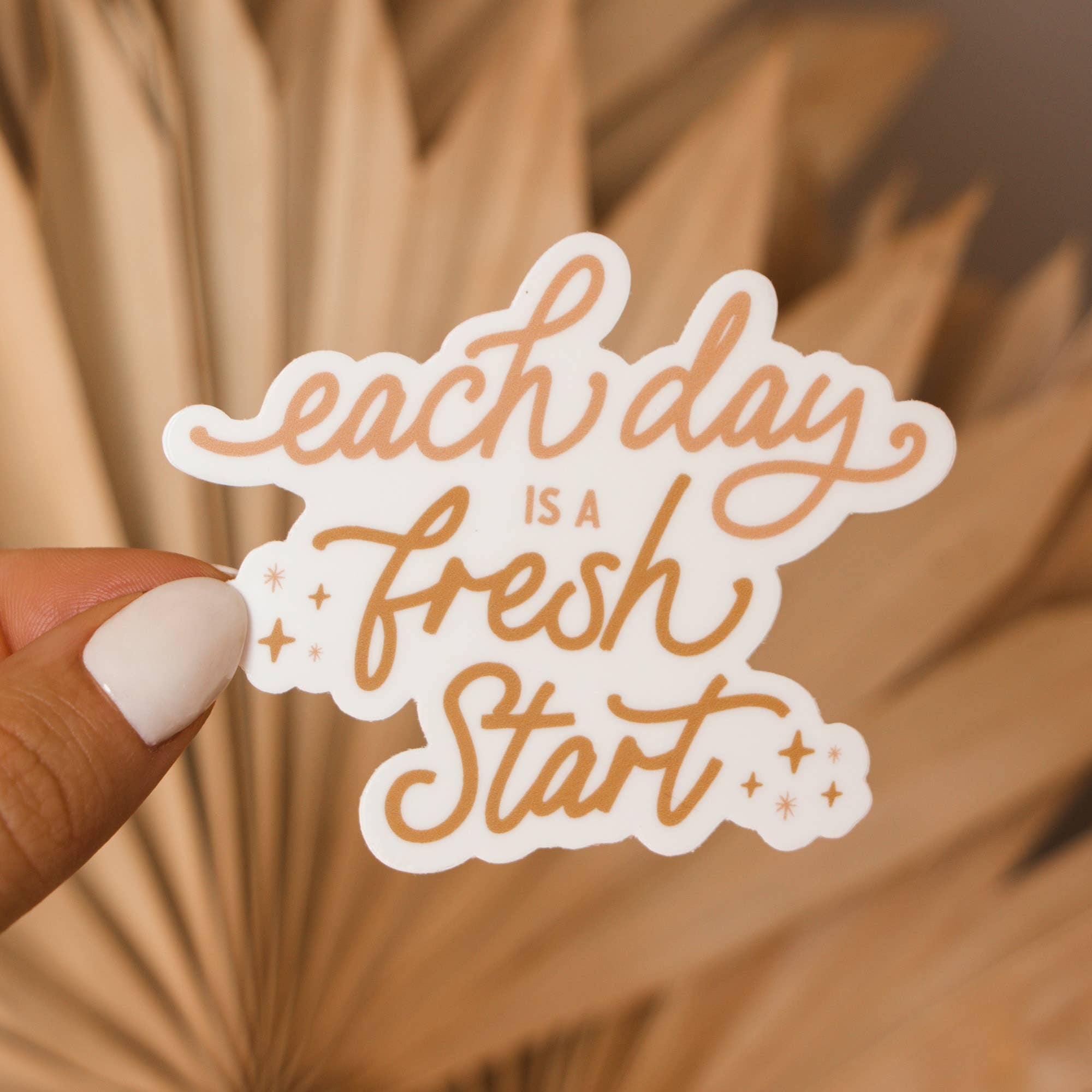 Each Day is a Fresh Start Sticker