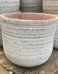 English Tumbled Pot Heirloom White