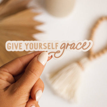 Give Yourself Grace Sticker