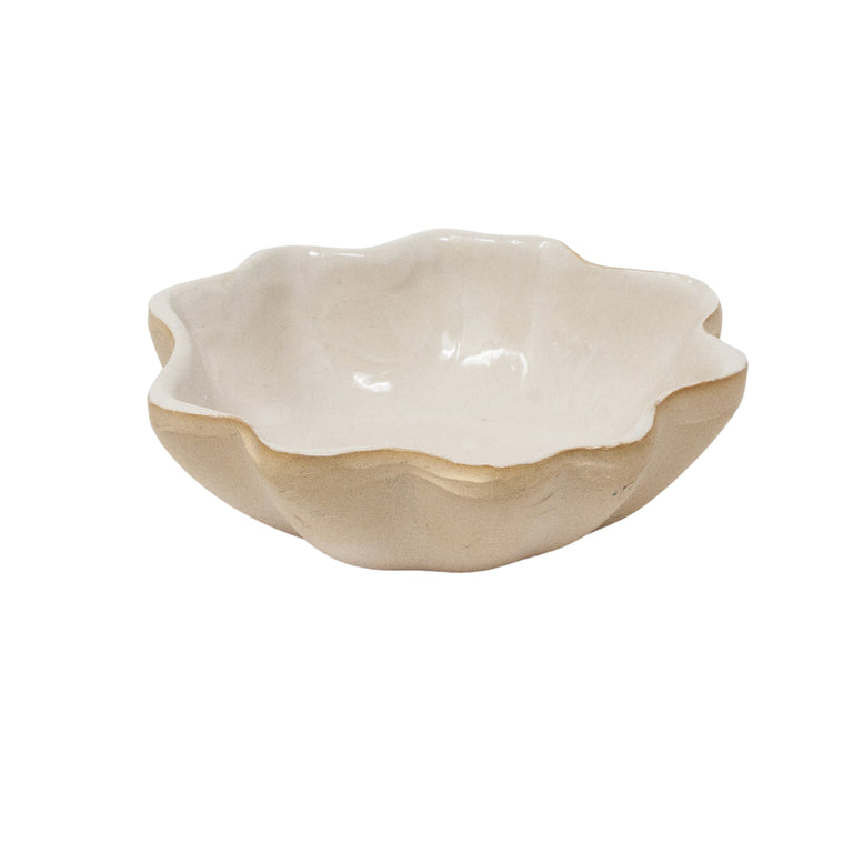 Gourd Dip Bowl Ivory