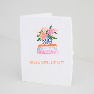 Have A Novel Birthday Greeting Card