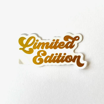 Limited Edition Vinyl Sticker