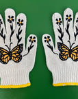 Monarch Butterfly Gardening Gloves