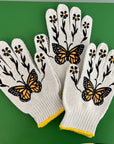 Monarch Butterfly Gardening Gloves