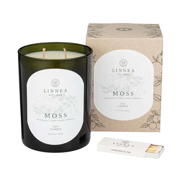 Moss Botanik 2 Wick Candle