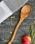 Olive Wood Weave Handle Spoon