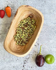 Olive Wood Rustic Salad Bowl