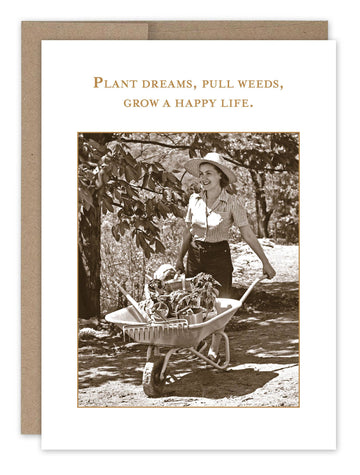 Plant Dreams Birthday Card