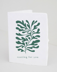 Rooting For You Folded Encouragement Card