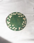 Scattered Petunia Emerald Catchall Plate