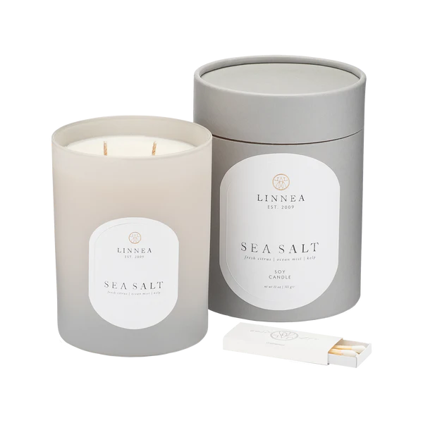 Sea Salt 2 Wick Candle