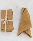 Stonewashed Linen Napkins S/4