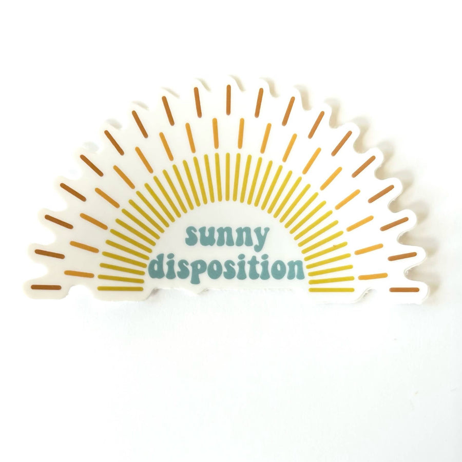 Sunny Disposition Vinyl Sticker