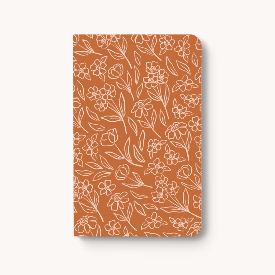 Terracotta Dotted Notebook