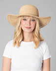 Women's Isla Raffia Round Crown Floppy