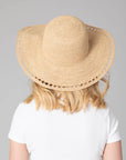 Women's Isla Raffia Round Crown Floppy