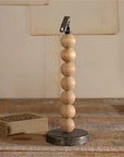 Wood Sphere Clip Stand