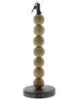 Wood Sphere Clip Stand