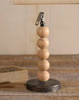 Wood Sphere Clip Stand