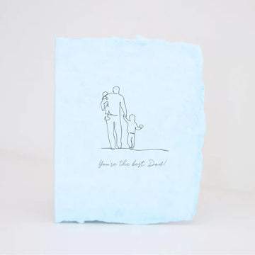 You're The Best Dad Father's Day Folded Card