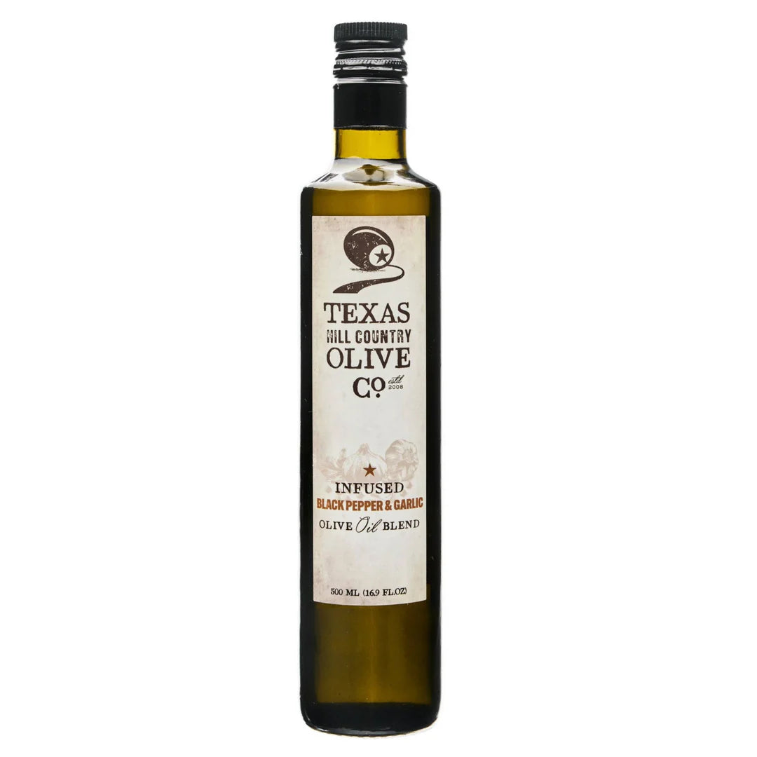 Black Pepper Garlic Infused Olive Oil 250 ml.