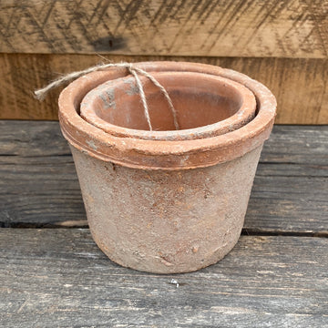 Bexley Terra Cotta Farm Pots - Set of 2