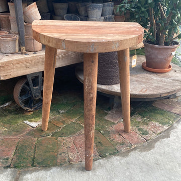 Reclaimed Wood Side Table