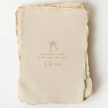 Your Love Story Is One For The Ages Wedding Greeting Card