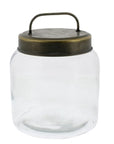 Glass Jar with Metal Lid