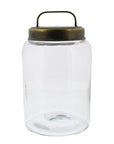 Glass Jar with Metal Lid