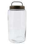 Glass Jar with Metal Lid