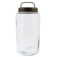 Glass Jar with Metal Lid