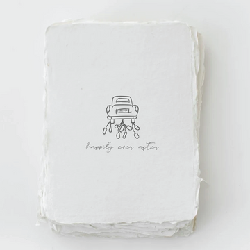 Happily Ever After Wedding Greeting Card