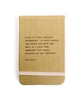 Fabric Notebook