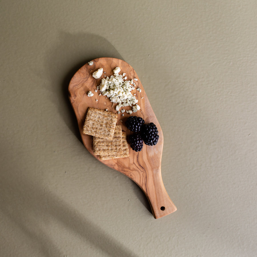 Olive Wood Cutting Board Pear Shape