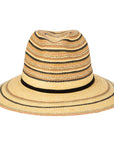 Paradise Paperbraid Multi Striped Fedora