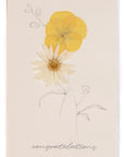 Pressed Floral Stationery