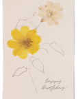 Pressed Floral Stationery