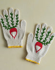 Radish Gardening Gloves