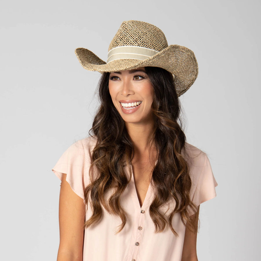 Rooted Seagrass Cowboy Hat