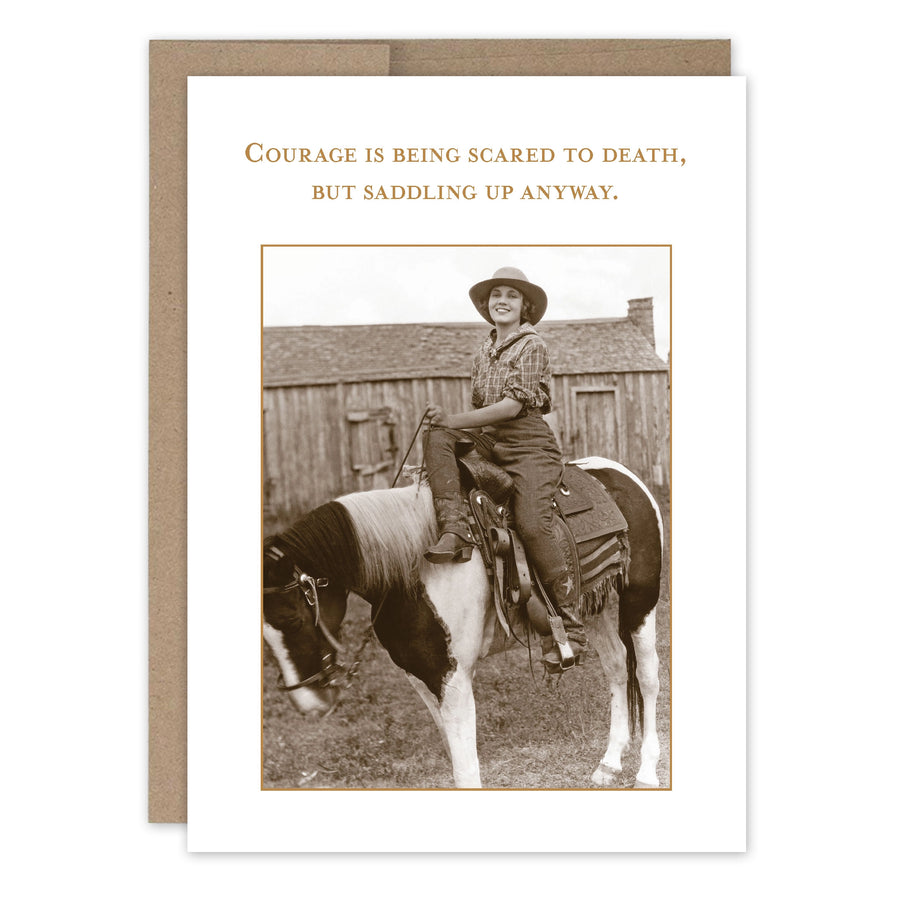 Saddling Up Anyway Card