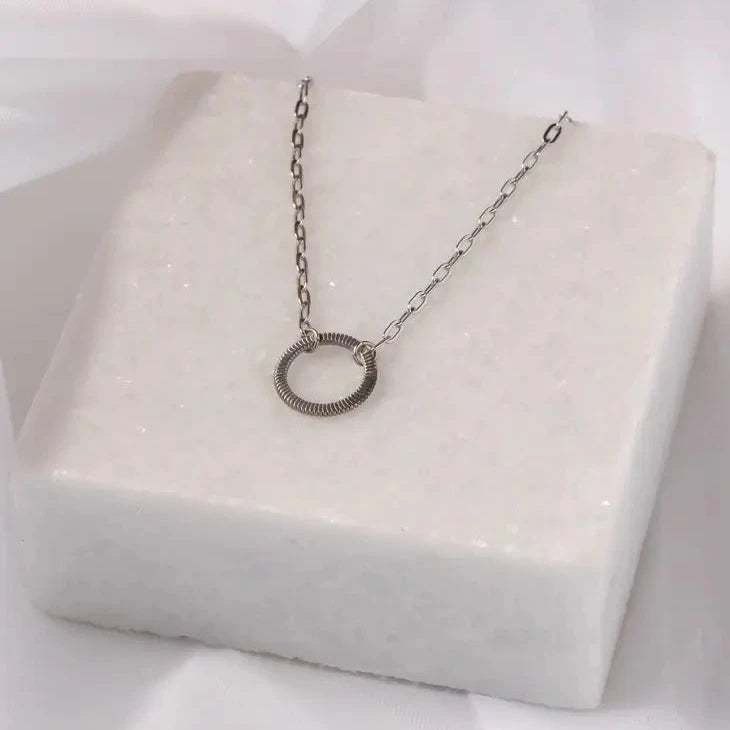 Silver Hope Necklace