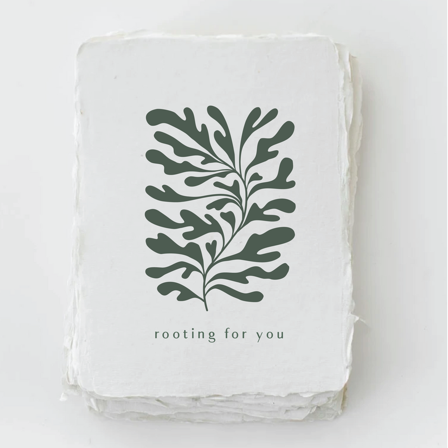 Rooting for You Encouragement Card