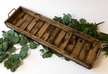 Long Wood Tray